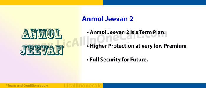 Anmol Jeevan Plan (Plan No. 822)